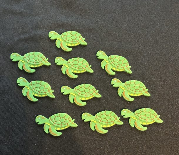 3D Printed Counting Tokens Turtle x10 – These adorable counting tokens are perfect for learning through play