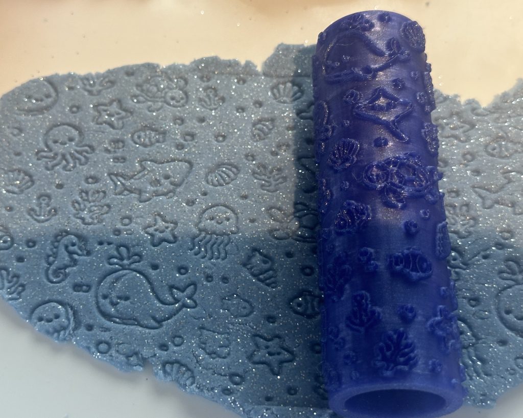 3D Printed Ocean/Sea Side Rollers – Great for play dough, damp sand or clay, these rollers create beautiful patterns and support hands-on, creative play