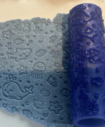 3D Printed Ocean/Sea Side Rollers – Great for play dough, damp sand or clay, these rollers create beautiful patterns and support hands-on, creative play - Image 5