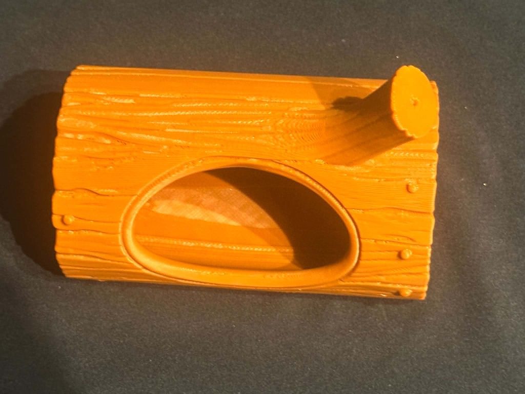 3D Printed Log – Great for Small World Play