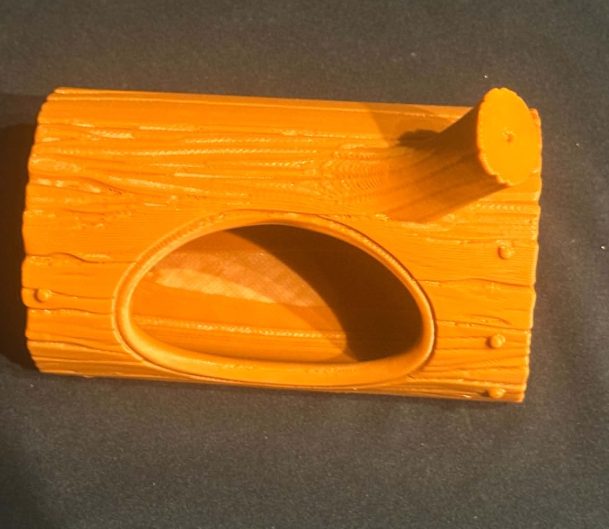 3D Printed Log – Great for Small World Play