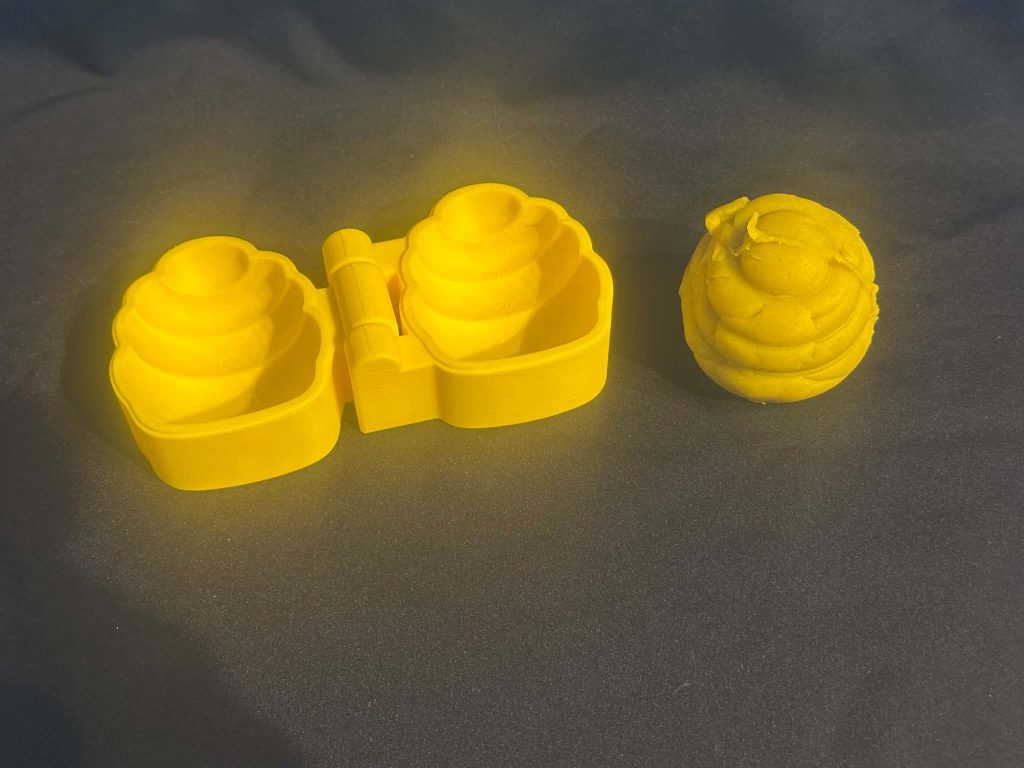 3D printed Bee Hive Mould great for play dough