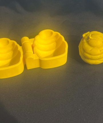 3D printed Bee Hive Mould great for play dough - Image 2