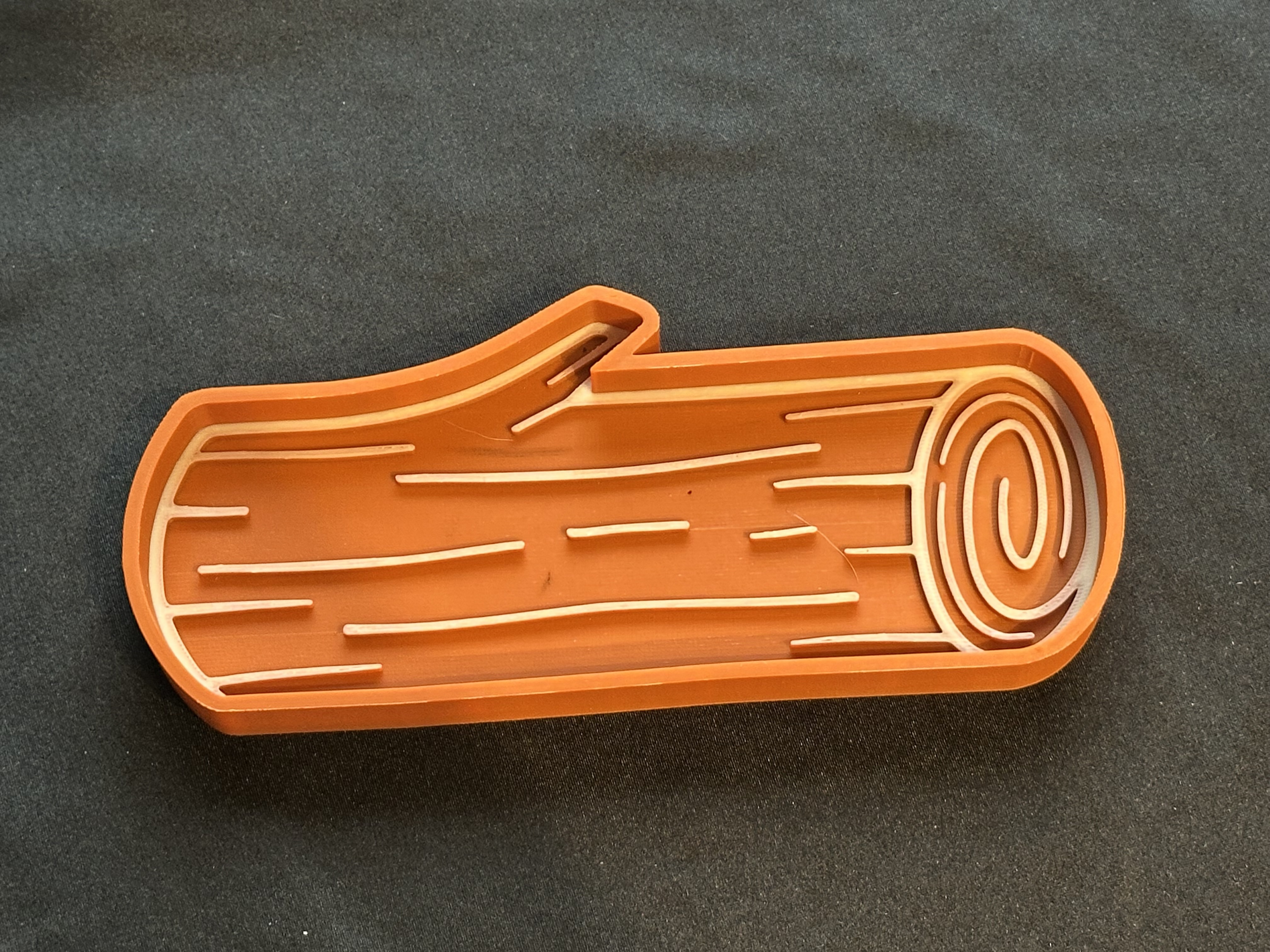 3D Printed Log Tray - Great for sensory play - Image 1