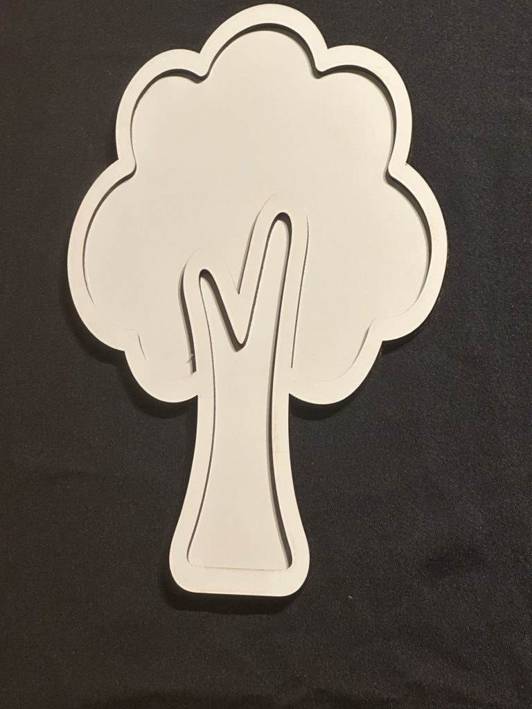 Tree Sensory play tray - Great for sensory play trays with rice and chick peas.T