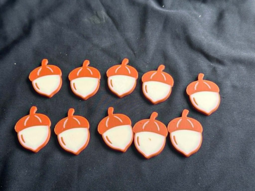 3D Printed Cute Squirrel Tray – Ideal For Sensory Play trays