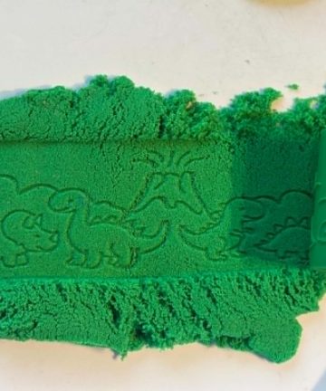 3D Printed Dinosaur & Volcano Roller – Great for play dough - Image 2