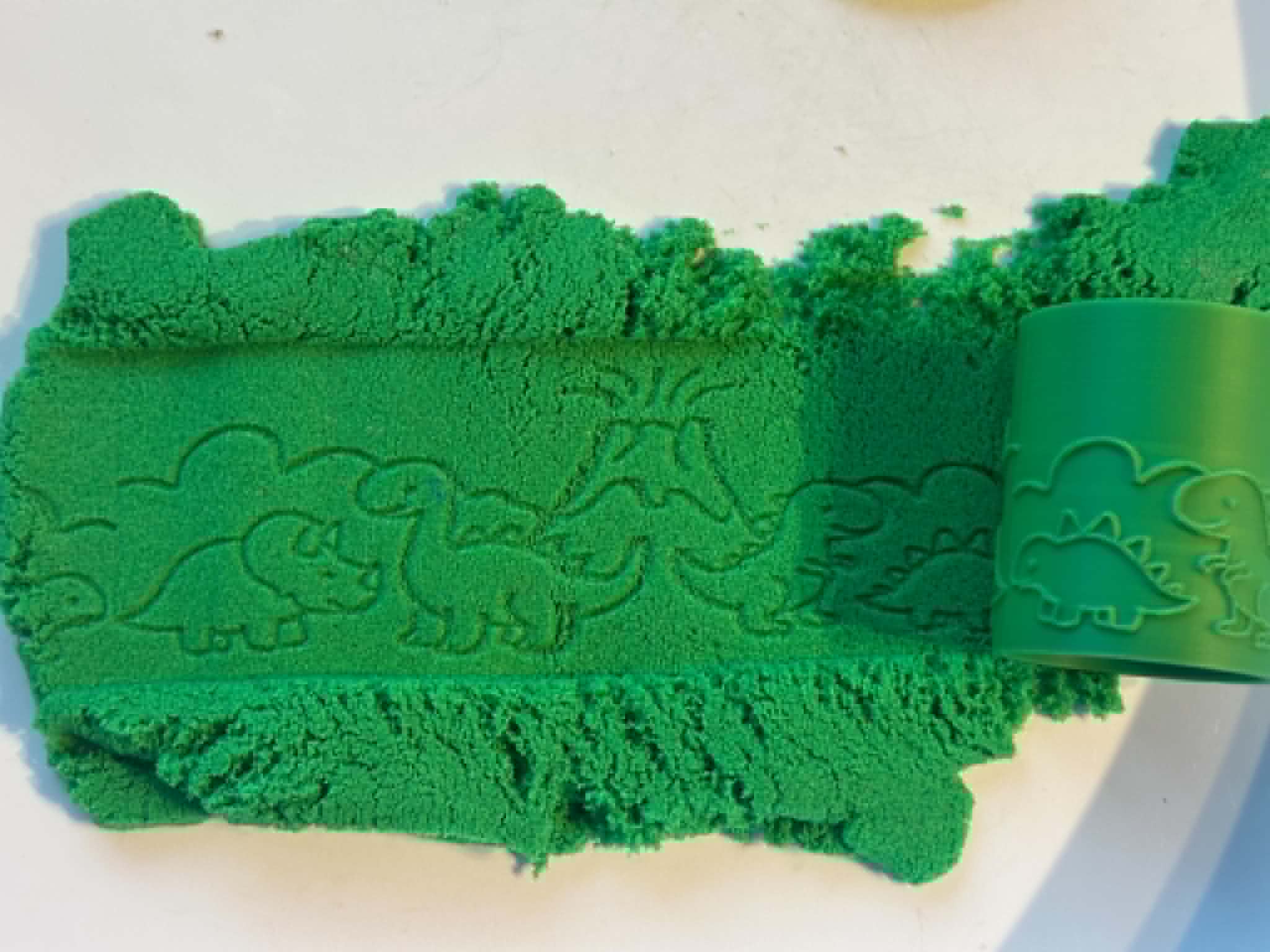 3D Printed Dinosaur & Volcano Roller – Great for play dough - Image 2