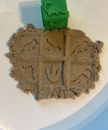 3D printed Dinosaur Stamper Block – great for play dough - Image 2