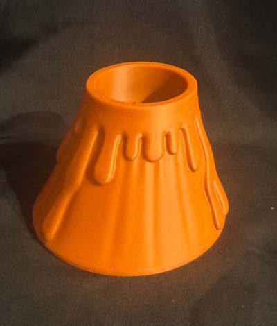 3D printed Volcano - great for small world play