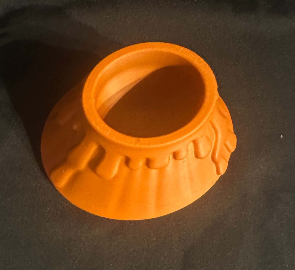 3D printed Volcano - great for small world play