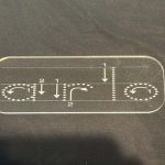 Acrylic Name Board and Free White Board pen 1