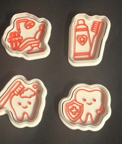 Dentist Play Dough, or cookie Cutters & Stampers