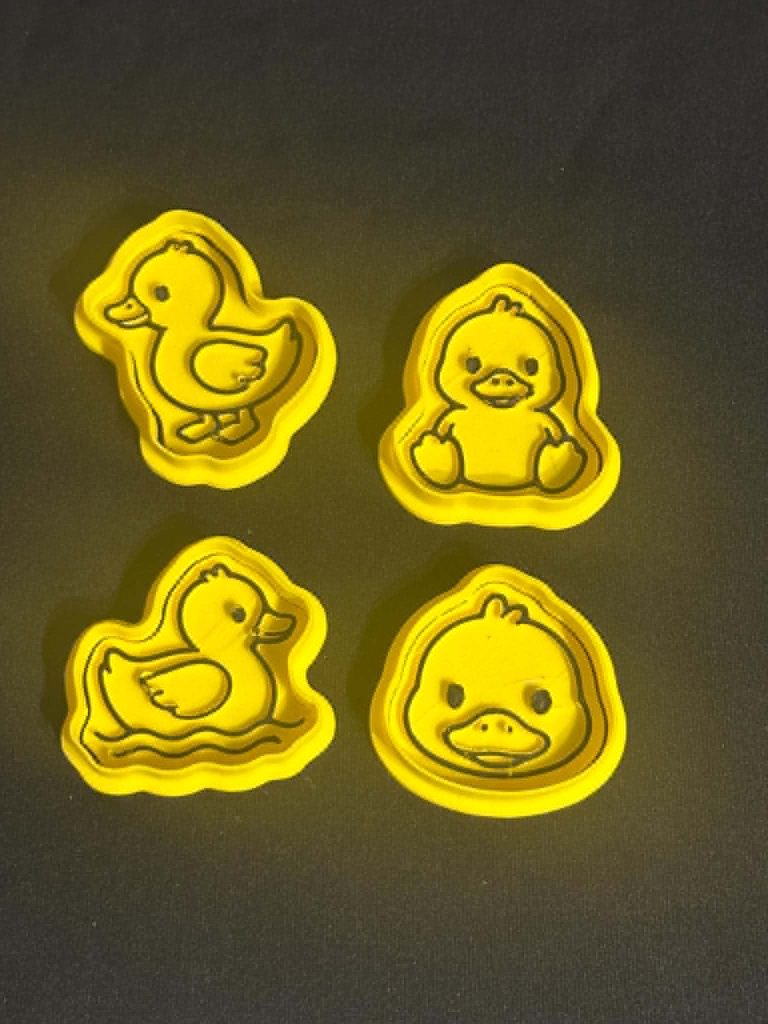 Duck Play Dough, or cookie Cutters & Stampers
