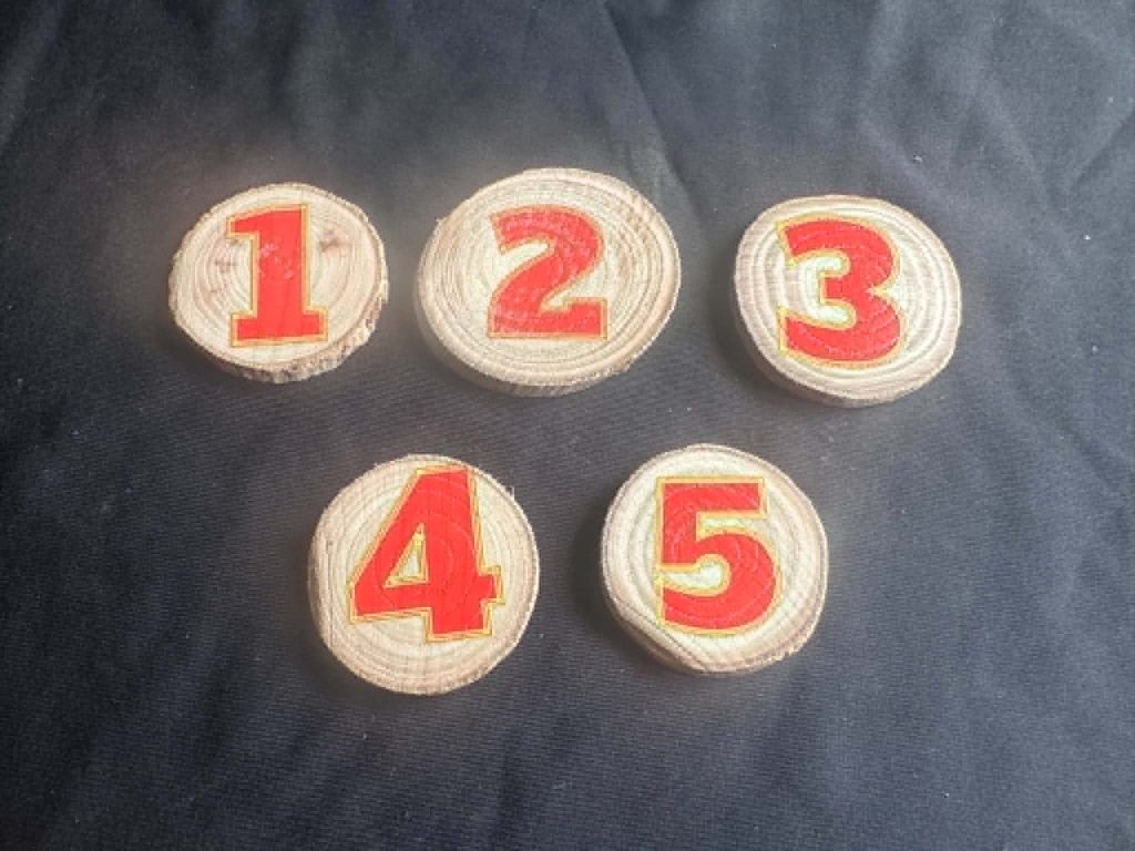 Log Numbers - Great to add to any activity