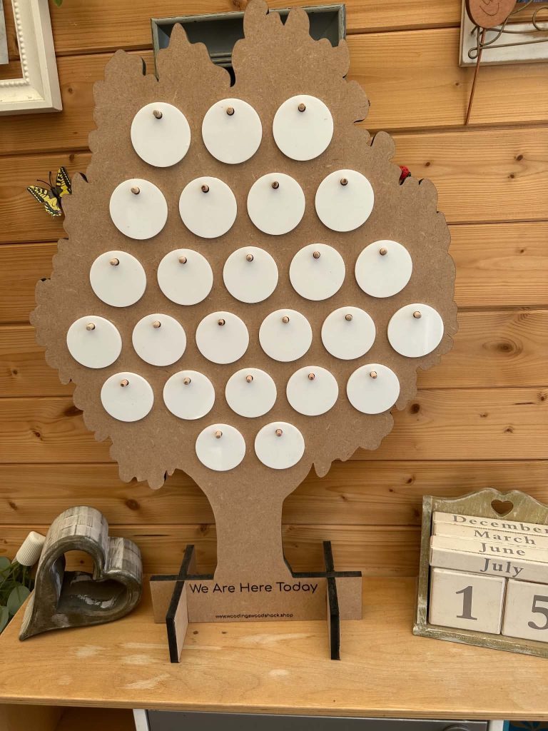 Self Registration Tree – Great for name recognition for school, preschool or childminders