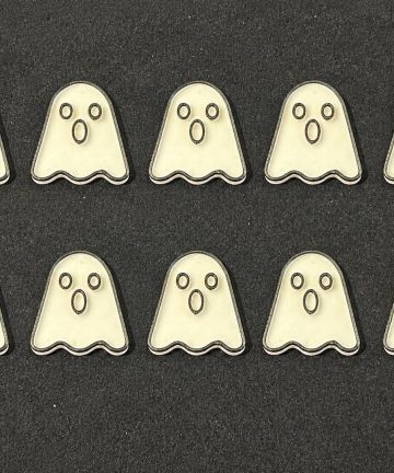 3D Printed Counting Tokens Ghost x10