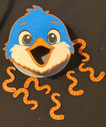 Bird Feeding Face - great fine motor skills activity - Image 2