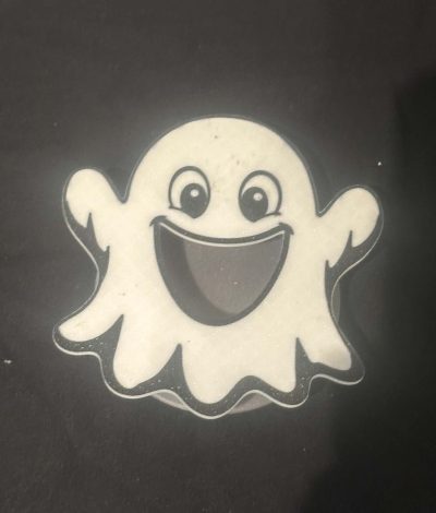 Ghost Feeding Face - great fine motor skills Halloween activity