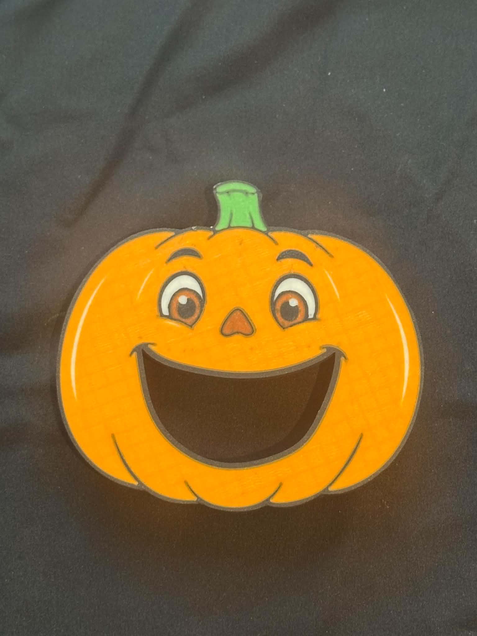 Pumpkin Feeding Face - great fine motor skills activity - Image 1