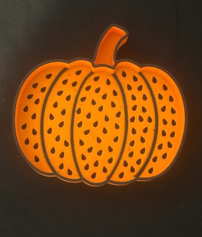 Pumpkin Sieve - great for sensory play trays