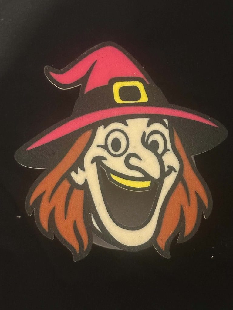 Witch Feeding Face - great fine motor skills Halloween activity