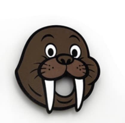 3D Printed Sea lion Feeding Face - Great winter or sea life activities