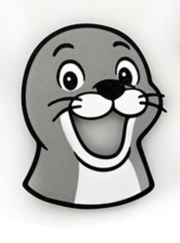 3D Printed Seal Feeding Face - Great winter or sea life activities