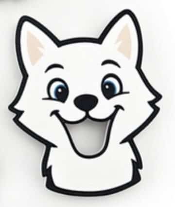 3D Printed Snow Fox Feeding Face - Great winter activity - Image 1