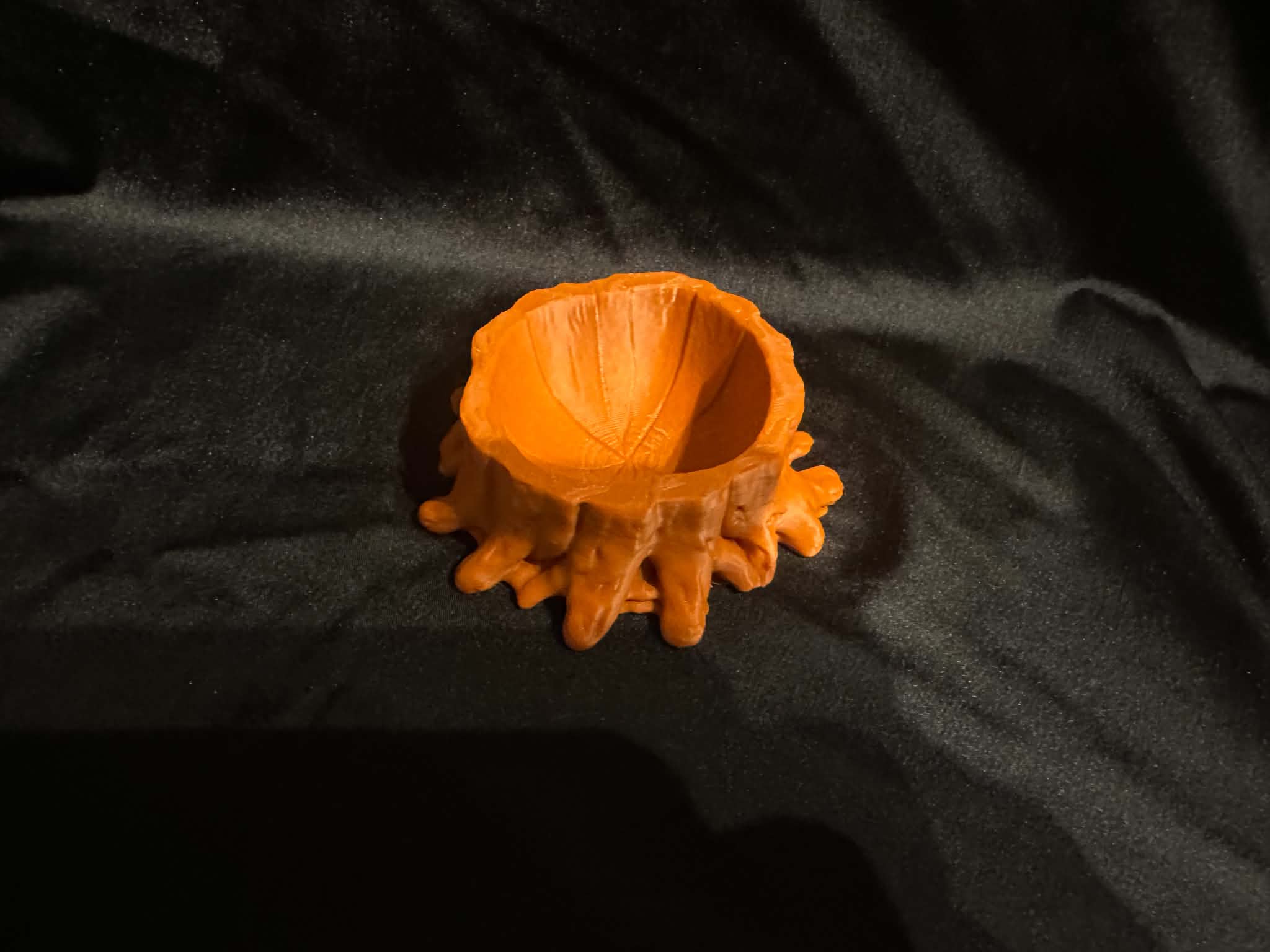 3D printed Tree Stump Bowl - great for sensory play trays - Image 1