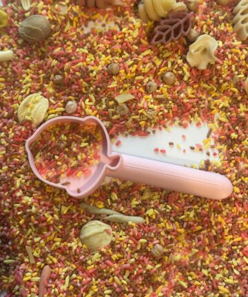 Acorn Scoop 3D Printed -great for sensory play trays - Image 2