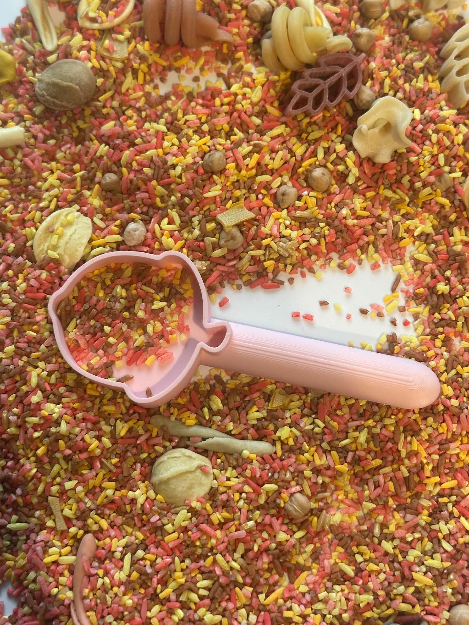 Acorn Scoop 3D Printed -great for sensory play trays - Image 2