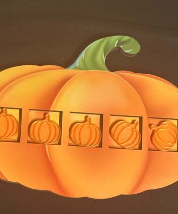 Pumpkin Ten Frame & Tokens - Great to help children visualise numbers up to 10 - Image 3