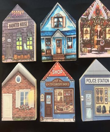 UV Printed Houses - great for small world or role play