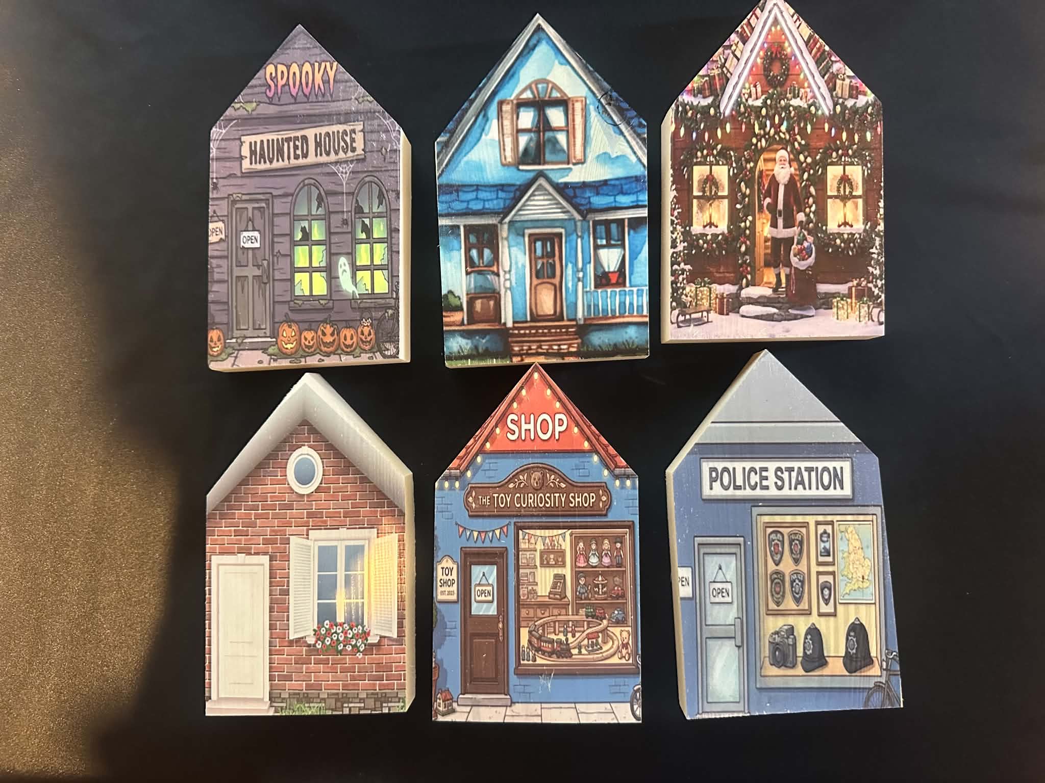 UV Printed Houses - great for small world or role play - Image 1