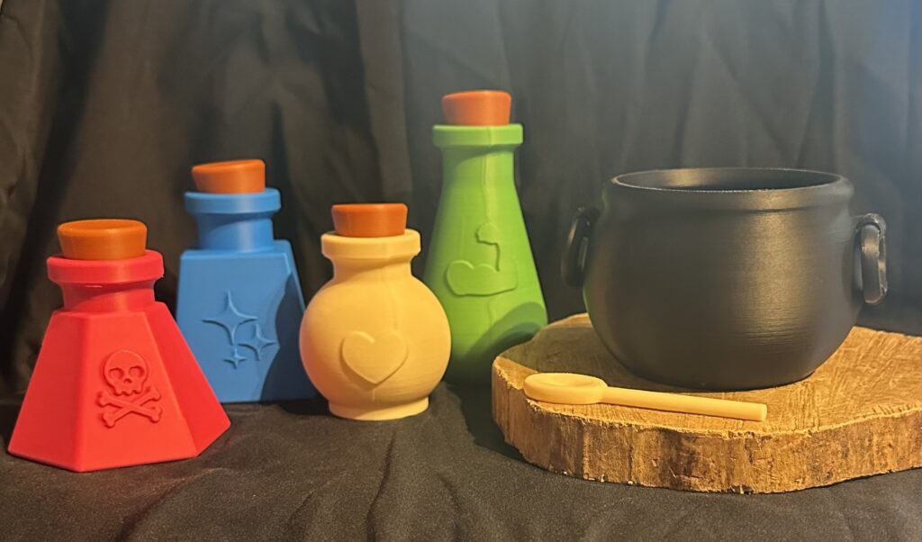 Potion Bottle Set - Great For Sensory Play