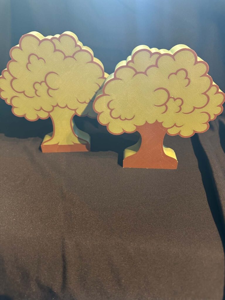 3D Printed Standing Tree-Great for small world or sensory play