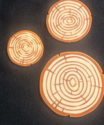 3D printed log Slices set of 3 - Great for sensory or role play