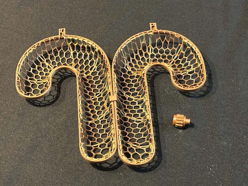 Mesh Fillable Candycane - great for Christmas gifts