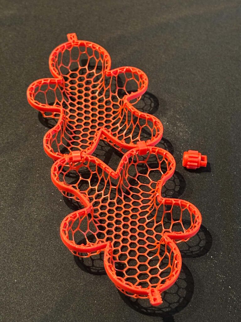 Mesh Fillable Gingerbread man - great for Christmas gifts