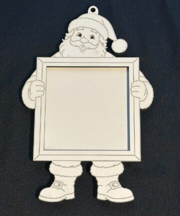 Santa Colour in Picture frame - great for artwork or photos