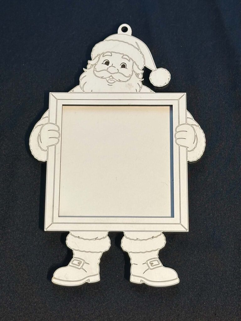 Santa Colour in Picture frame - great for artwork or photos